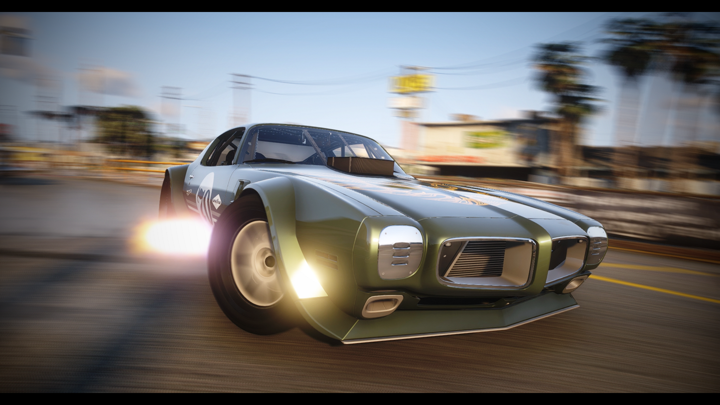 1970 Pontiac Trans-Am G.O.M. Styling + Addon Sound