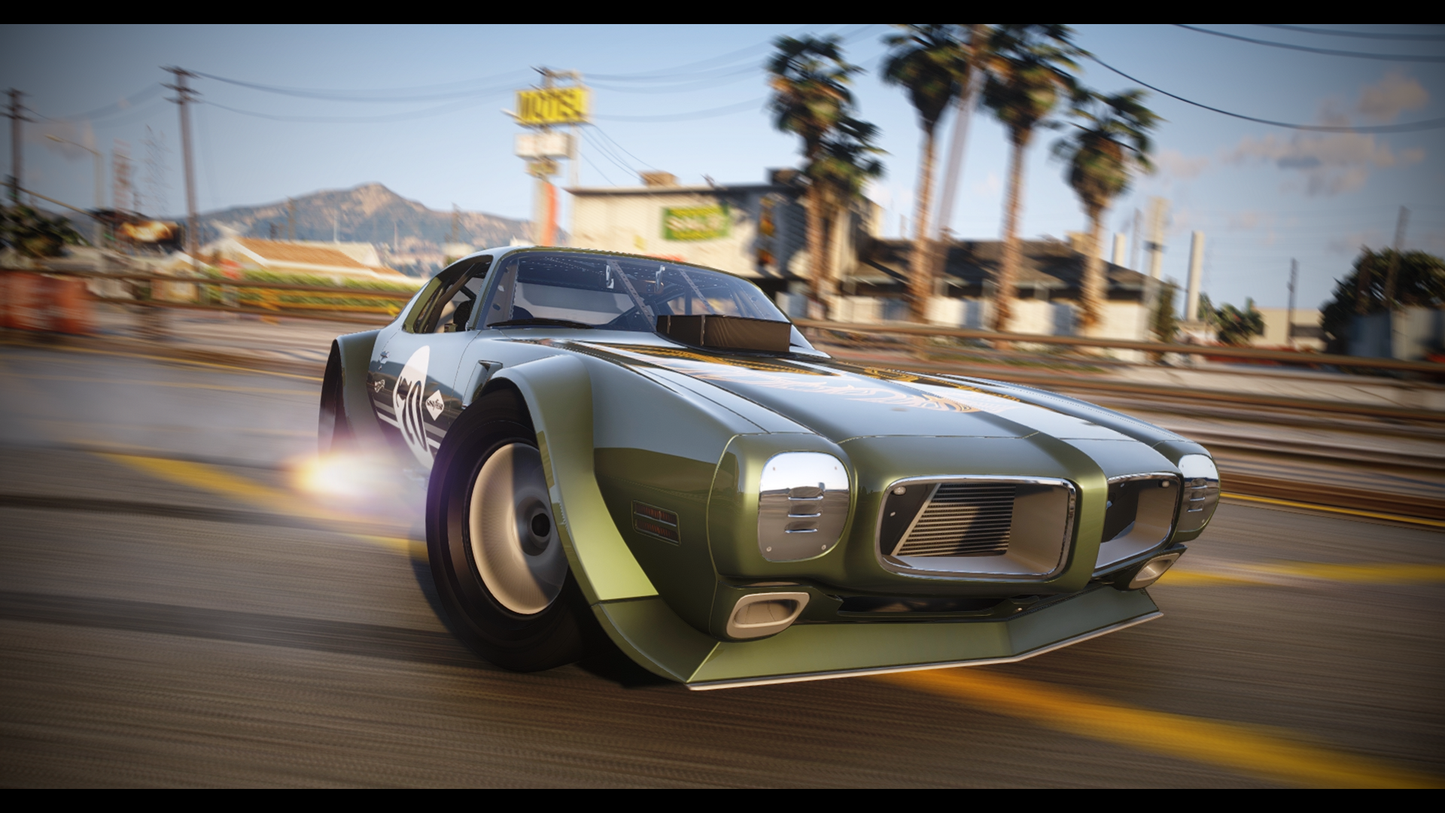 1970 Pontiac Trans-Am G.O.M. Styling + Addon Sound