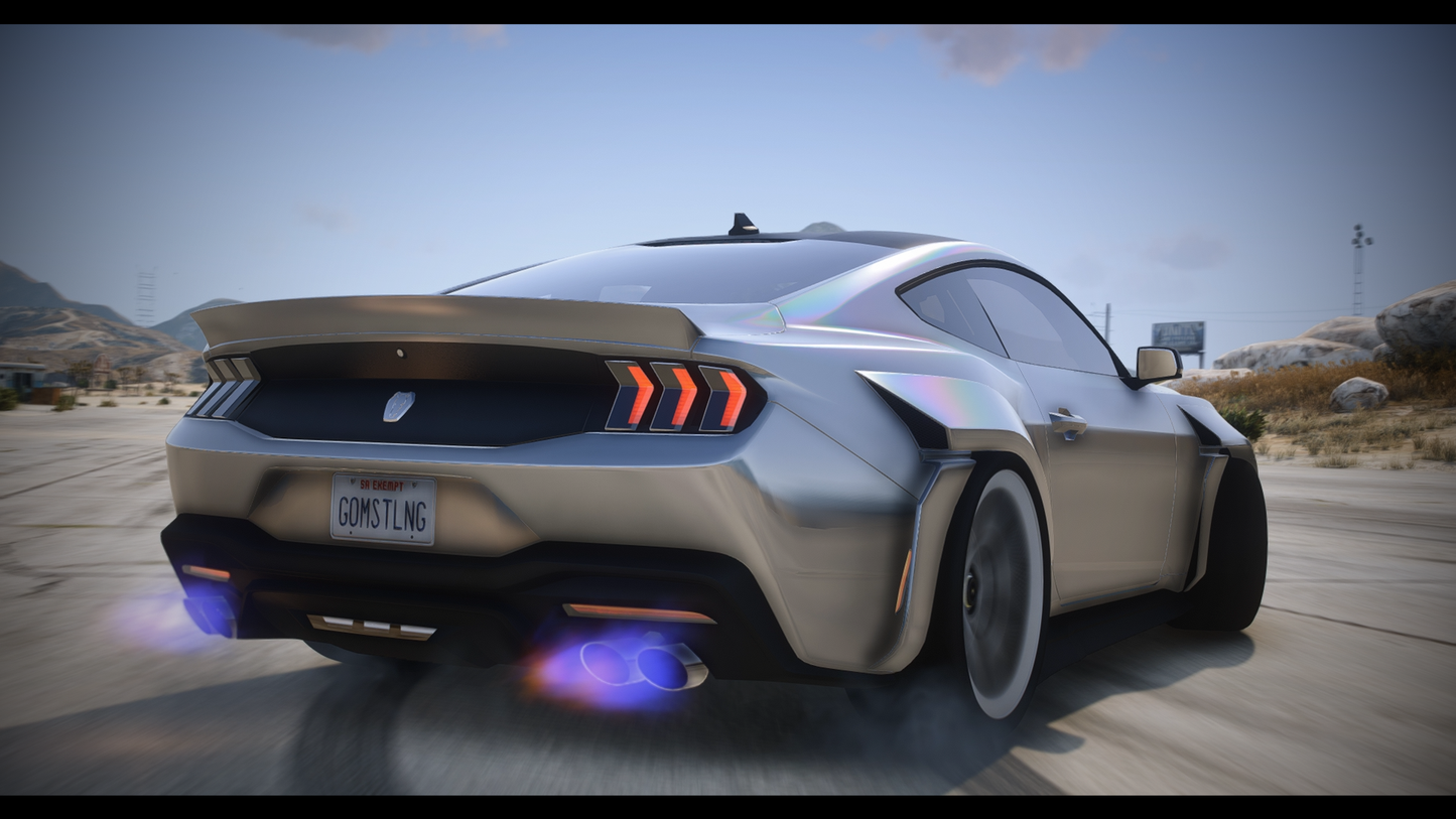 2024 Ford Mustang RTR SPEC 5 + Addon Sound - DEVELOPER Z3D