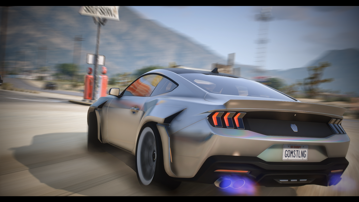 2024 Ford Mustang RTR SPEC 5 + Addon Sound - DEVELOPER Z3D