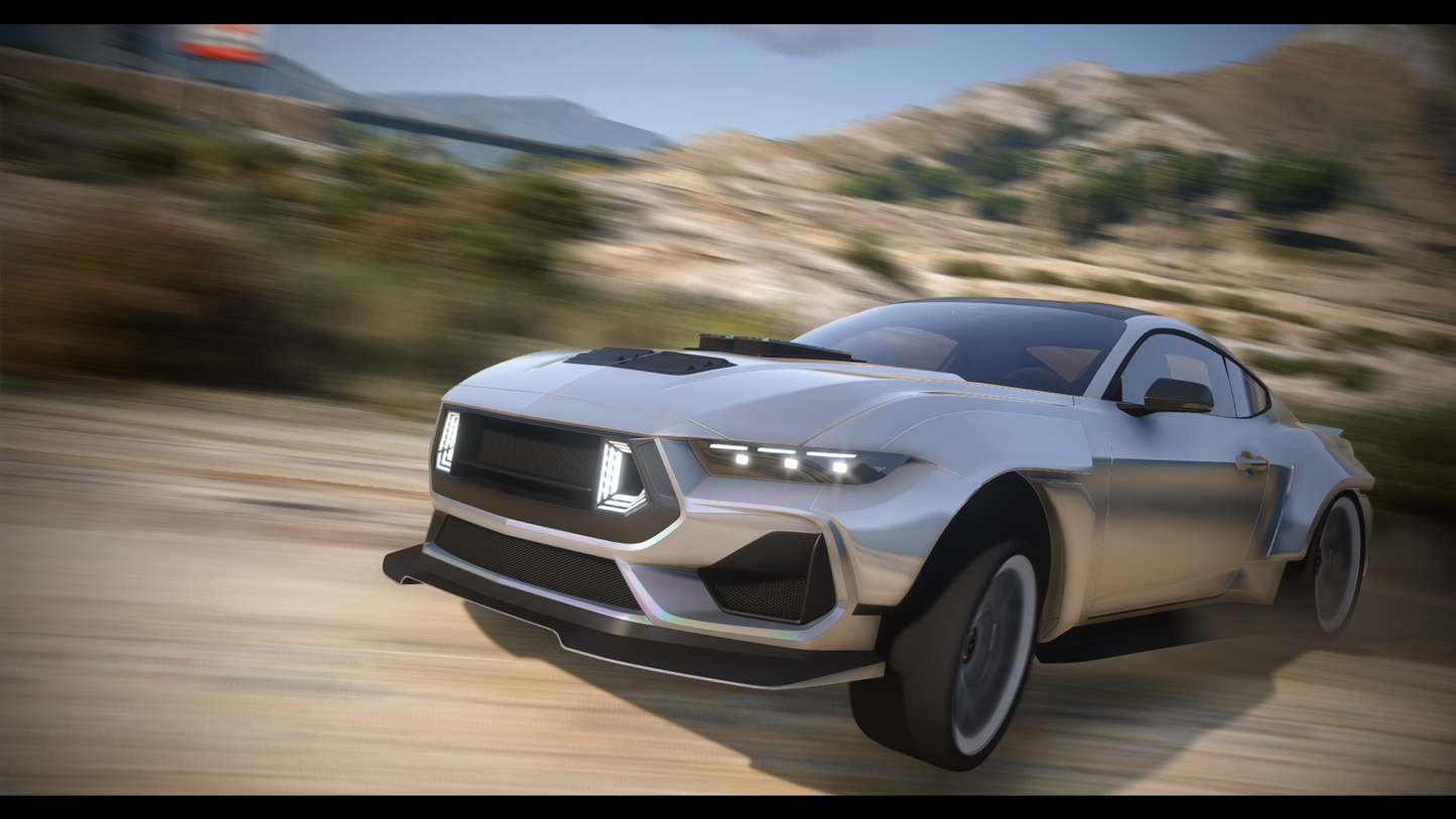 2024 Ford Mustang RTR SPEC 5 + Addon Sound - DEVELOPER Z3D