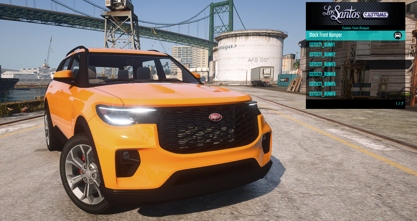 Vapid Scout XL Pack | Addon Sound | 34 Tuning Parts | Livery Map | Scratch Made