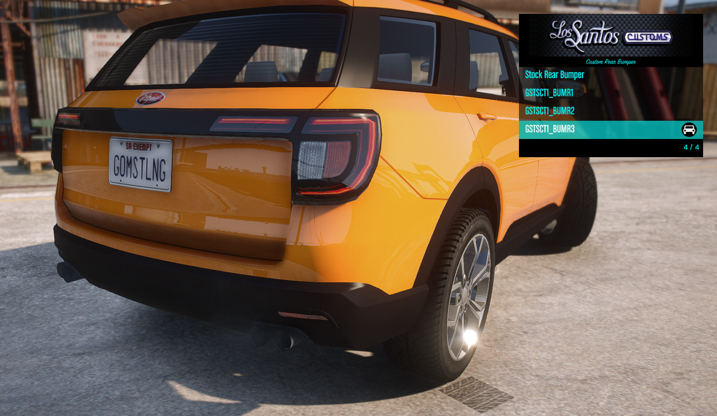 Vapid Scout XL Pack | Addon Sound | 34 Tuning Parts | Livery Map | Scratch Made