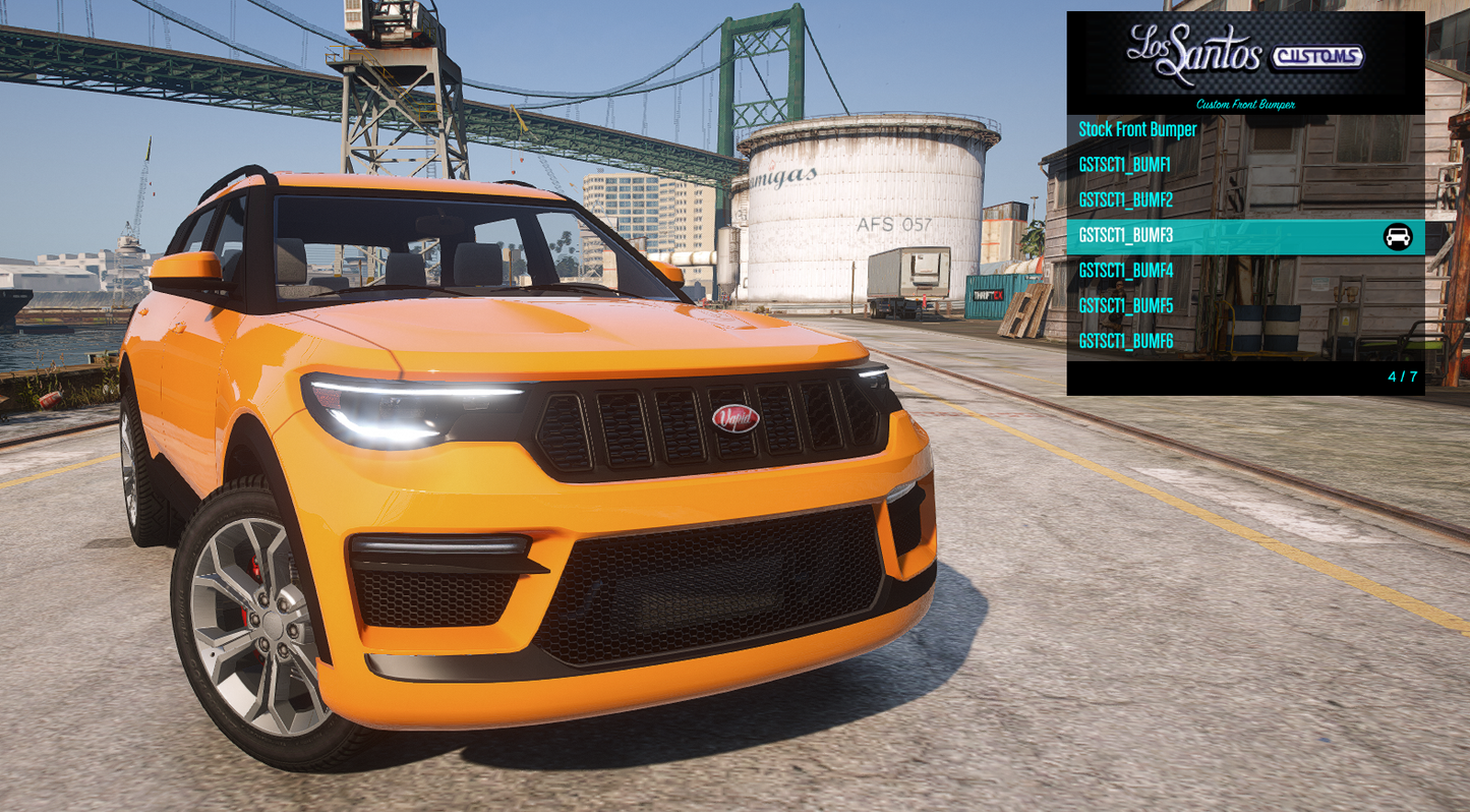 Vapid Scout XL Pack | Addon Sound | 34 Tuning Parts | Livery Map | Scratch Made