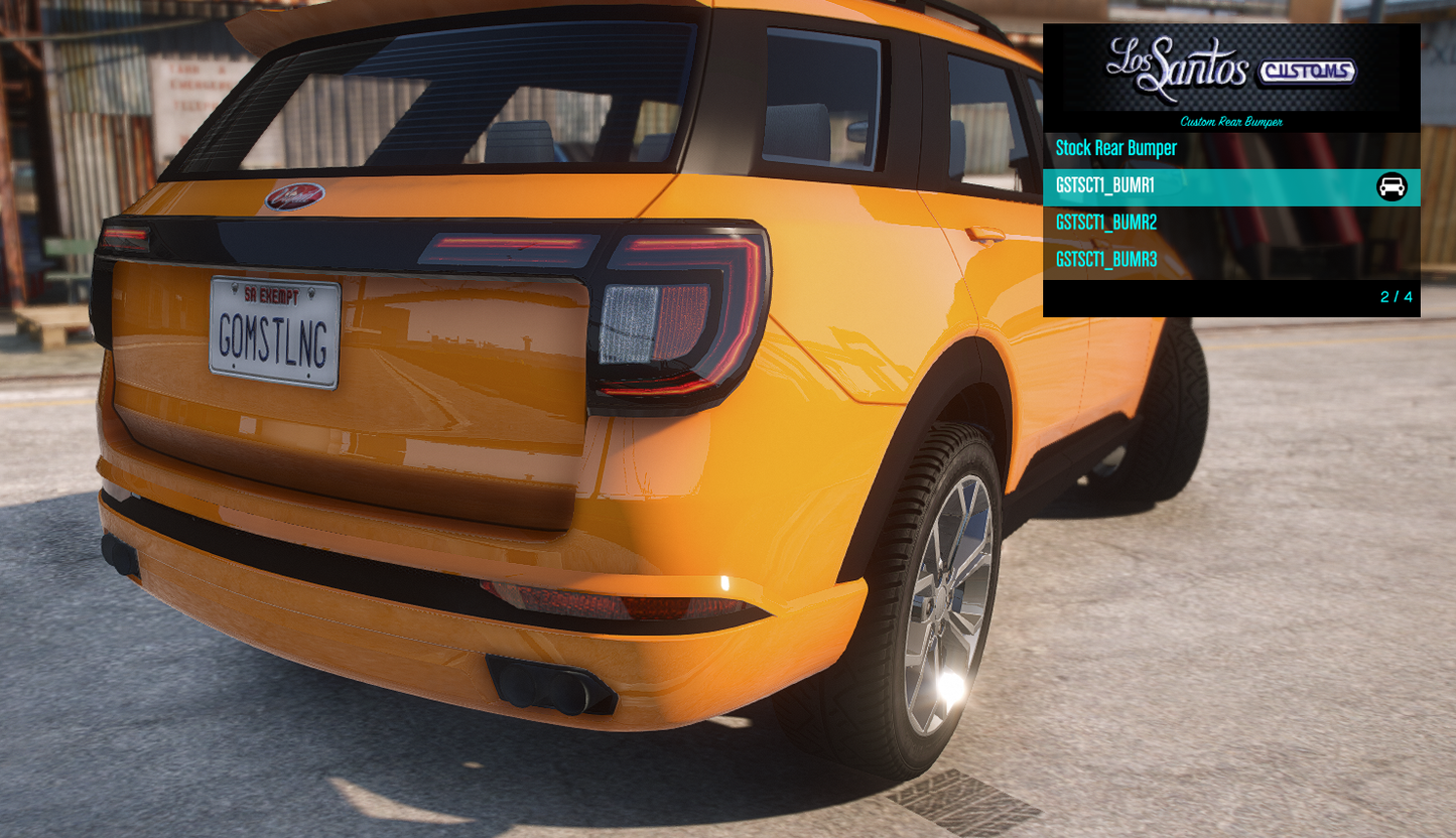 Vapid Scout XL Pack | Addon Sound | 34 Tuning Parts | Livery Map | Scratch Made