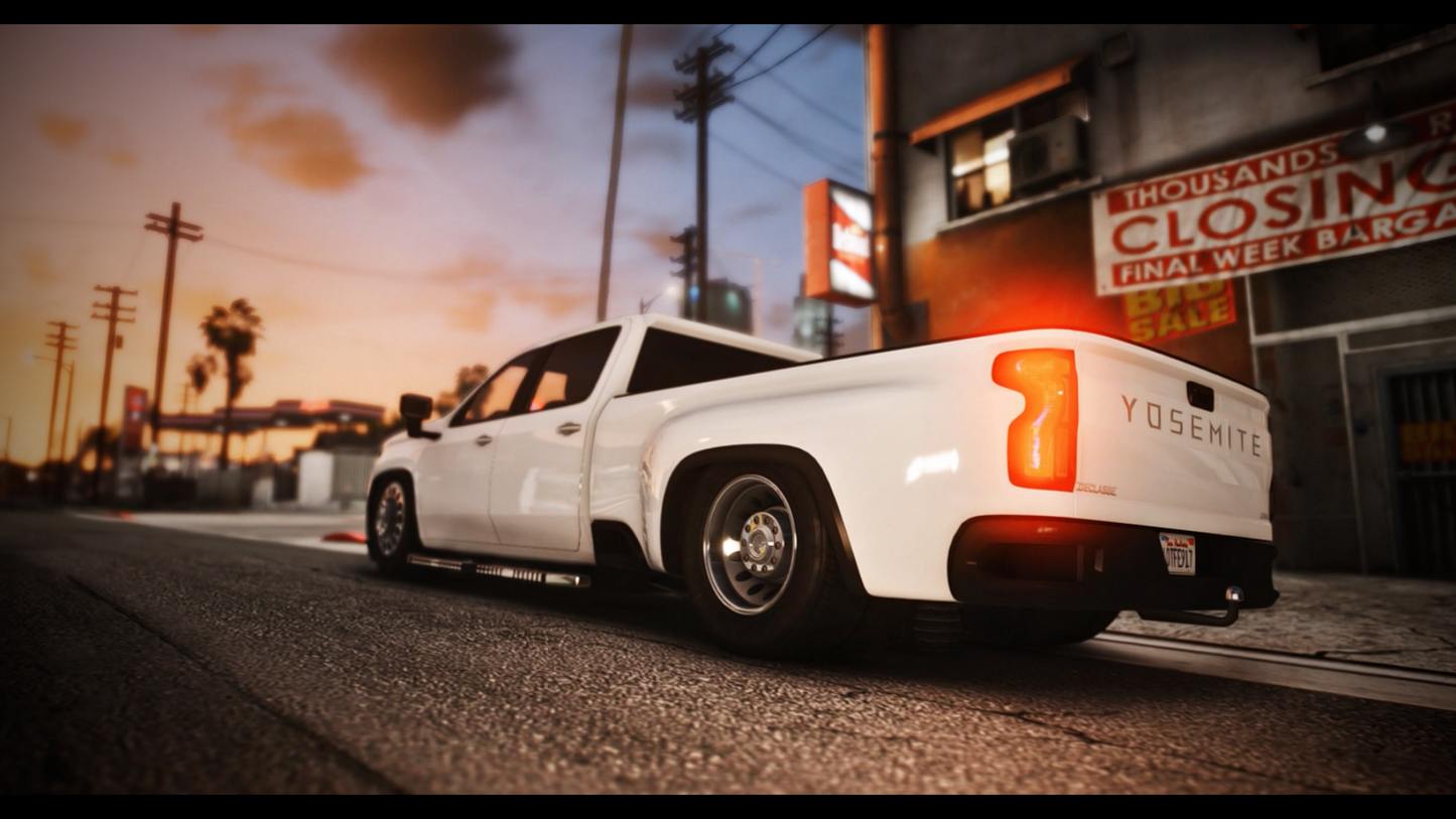 Declasse Yosemite HD Pack | Addon Sound | 144 Tuning Parts | LOD's | Livery Map | Scratch Made