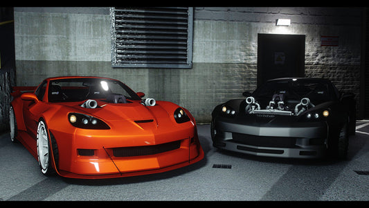 2009 Chevrolet Corvette C6 V.1 G.O.M. Styling