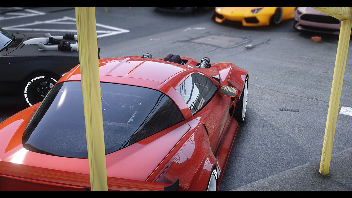 2009 Chevrolet Corvette C6 V.1 G.O.M. Styling
