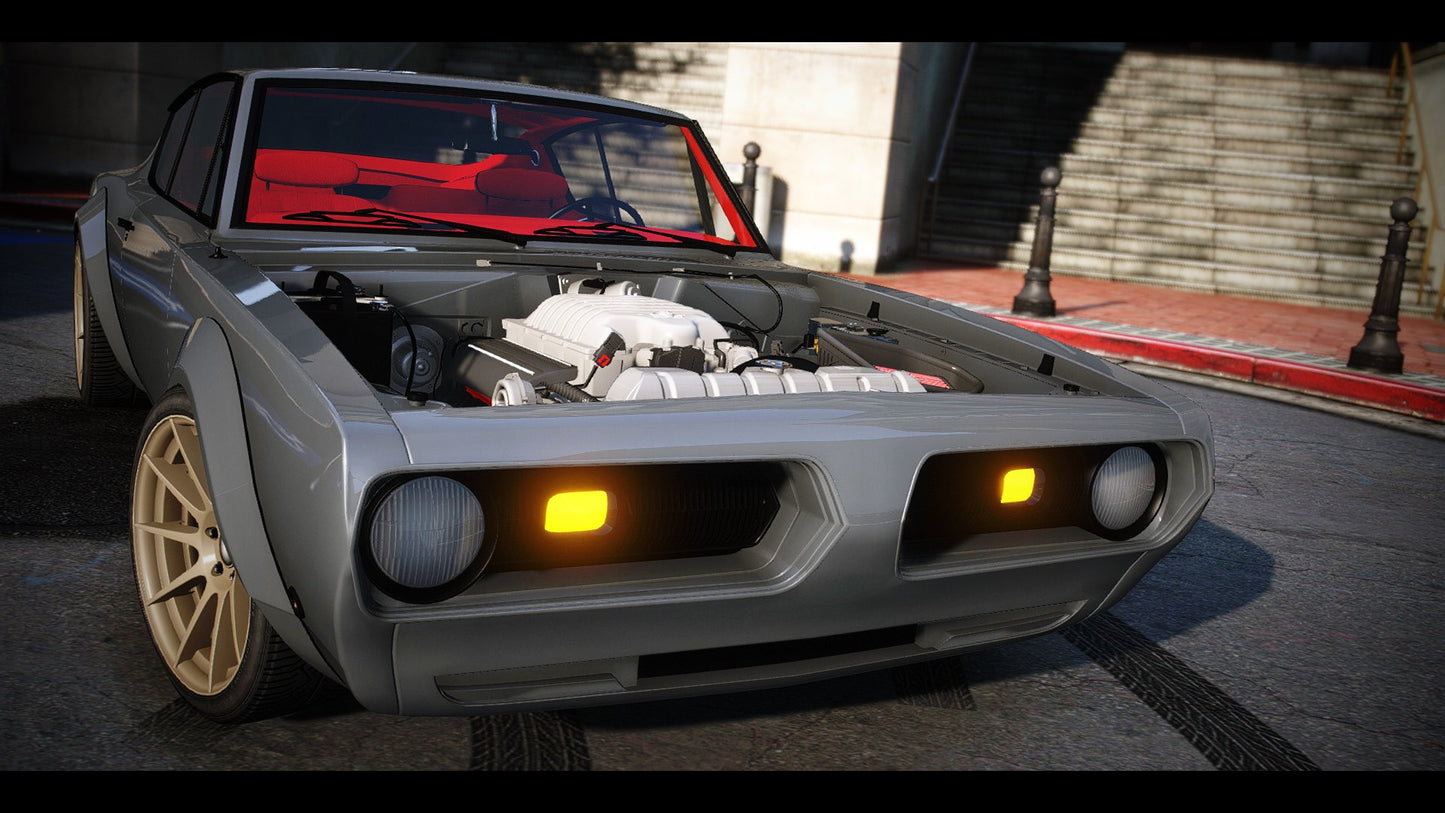1968 Plymouth Barracuda G.O.M. Styling
