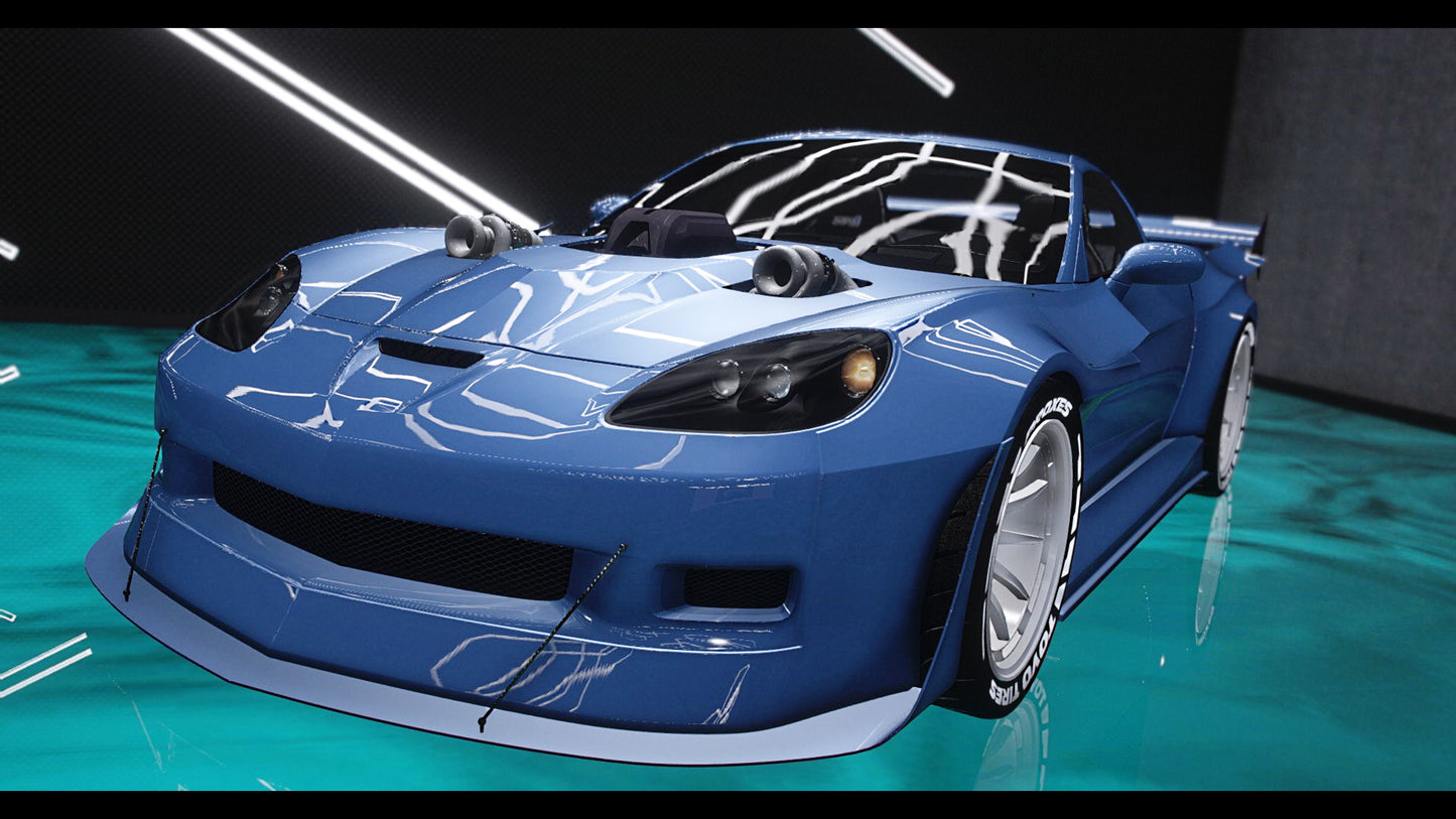 2009 Chevrolet Corvette C6 V.1 G.O.M. Styling