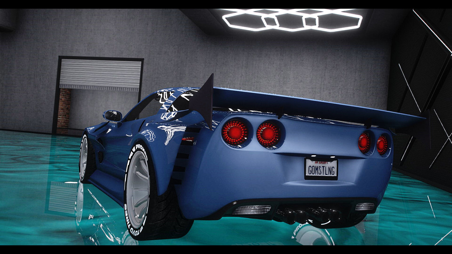 2009 Chevrolet Corvette C6 V.1 G.O.M. Styling