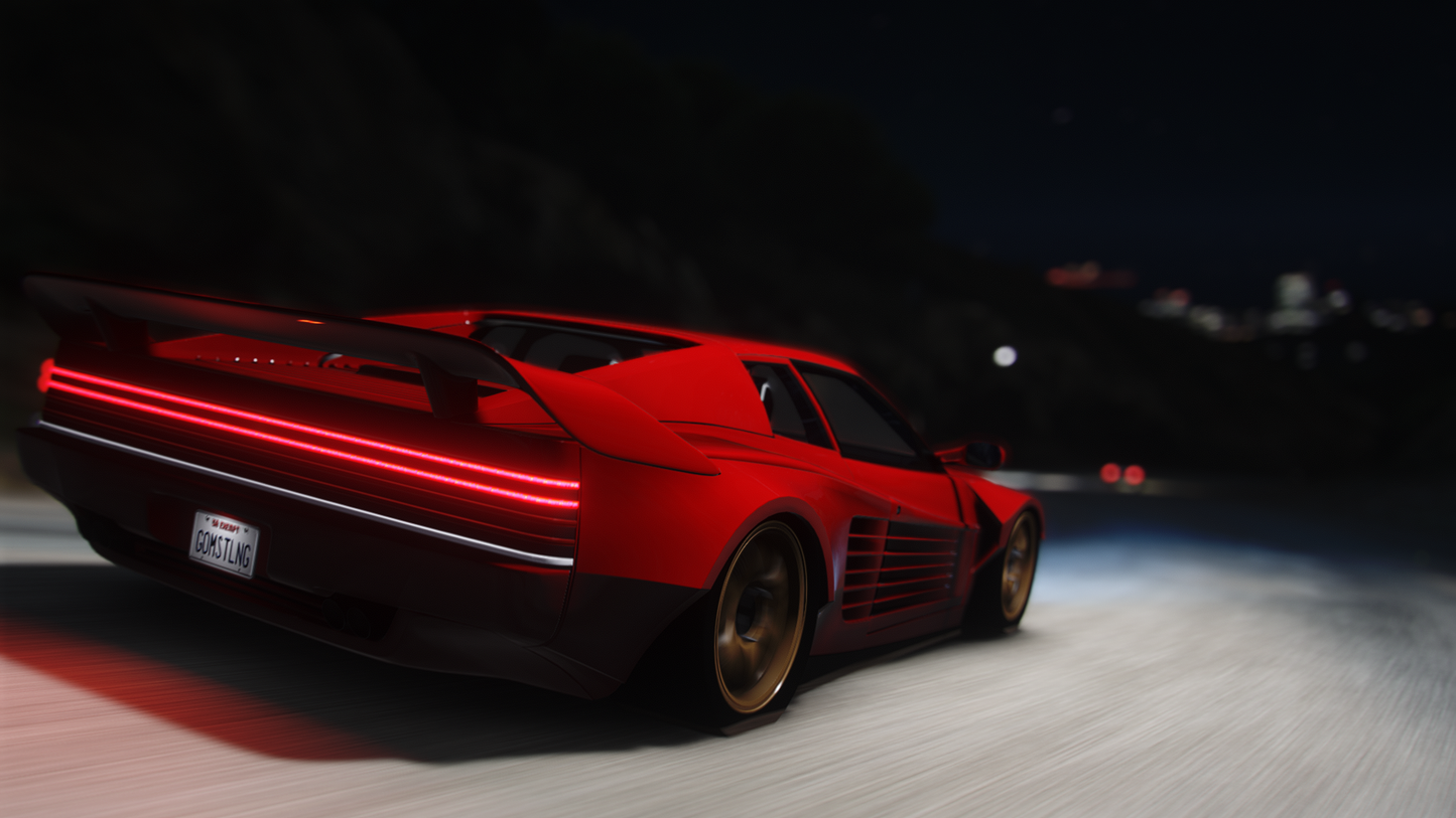 1991 Ferrari Testarossa 512 V.1 G.O.M. Styling