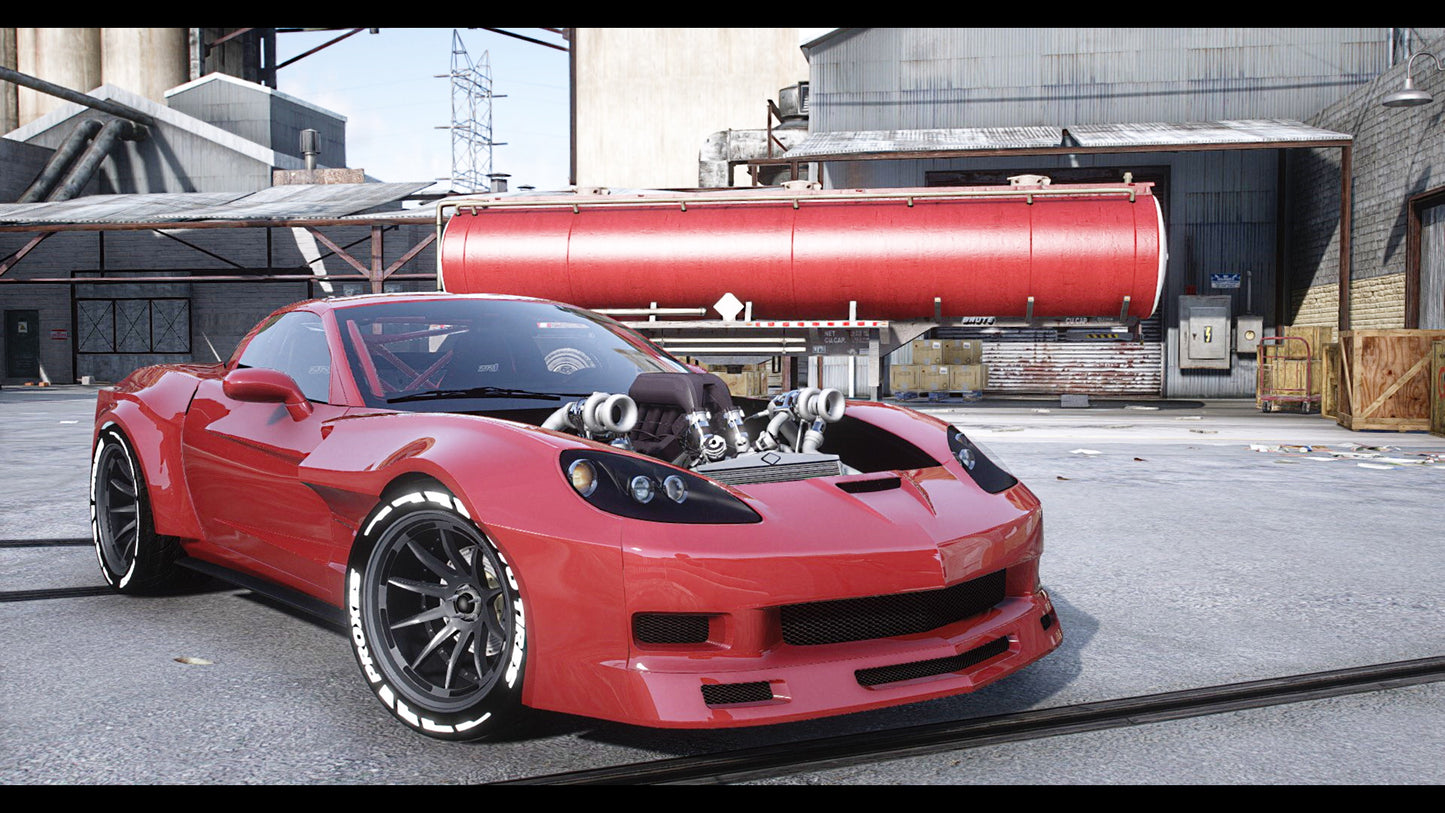 2009 Chevrolet Corvette C6 V.1 G.O.M. Styling