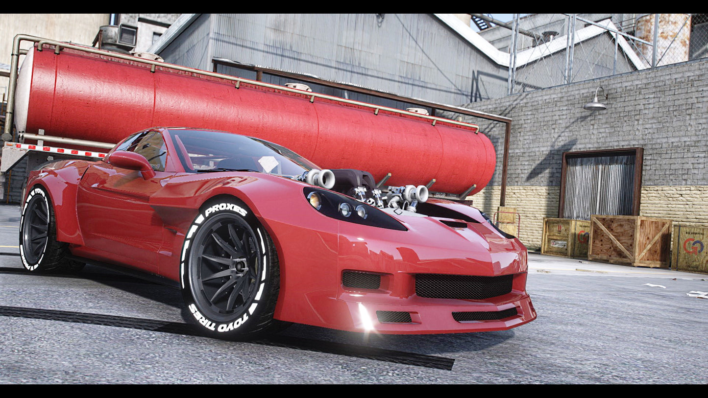 2009 Chevrolet Corvette C6 V.1 G.O.M. Styling