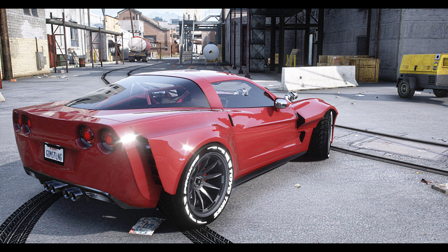 2009 Chevrolet Corvette C6 V.1 G.O.M. Styling