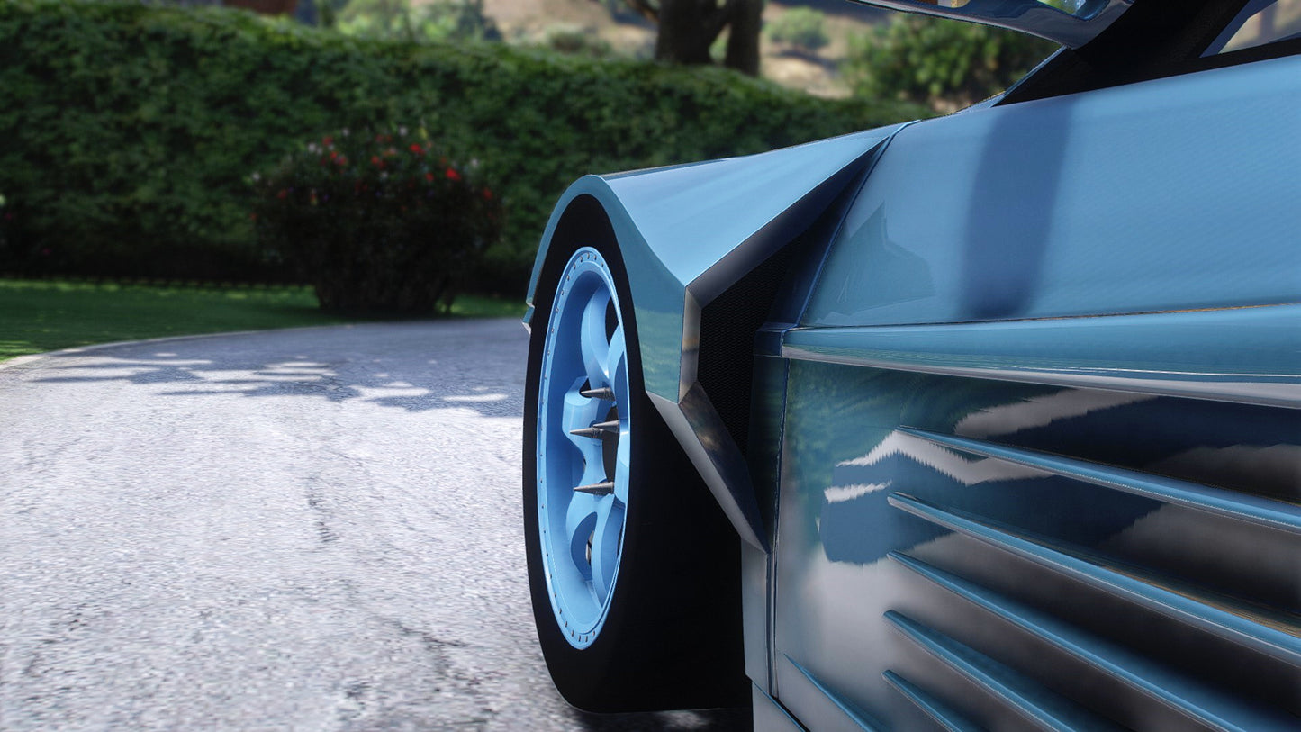 1991 Ferrari Testarossa 512 V.1 G.O.M. Styling