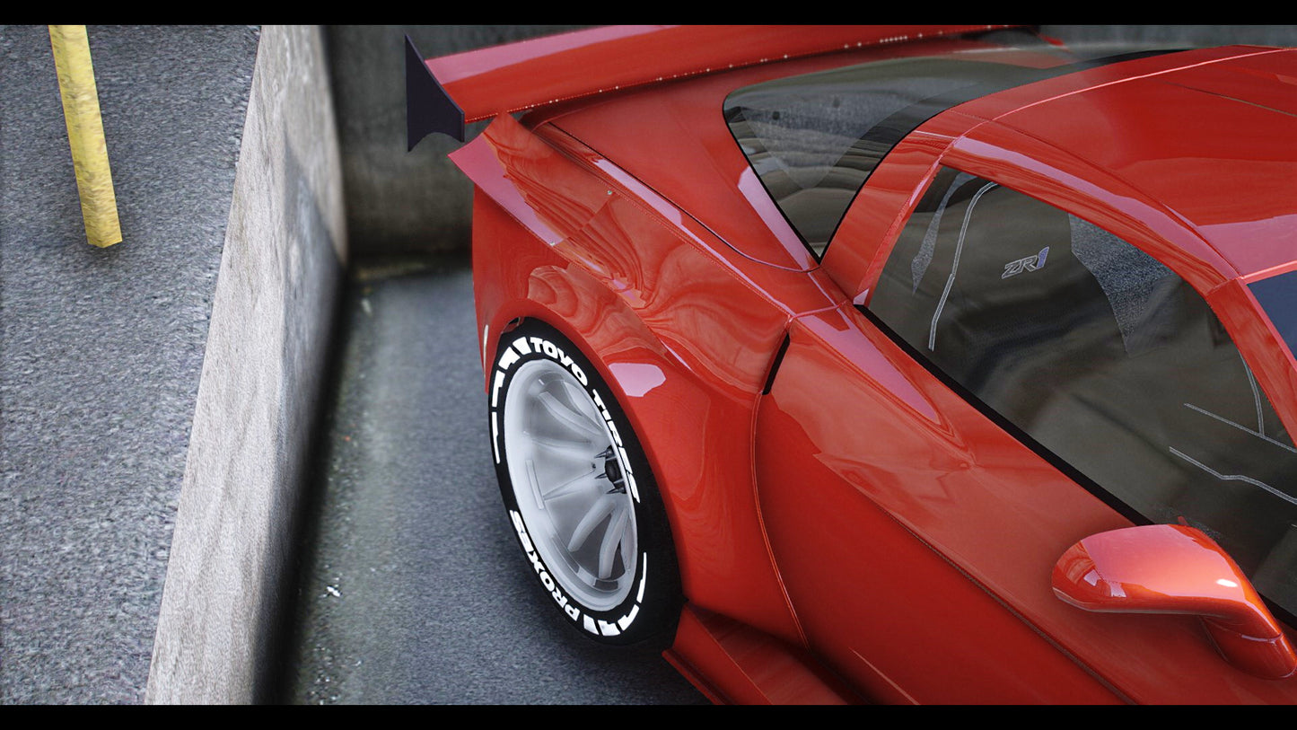 2009 Chevrolet Corvette C6 V.1 G.O.M. Styling