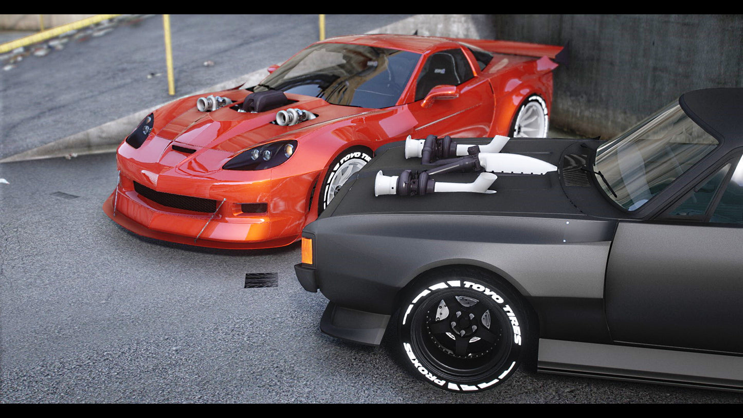 2009 Chevrolet Corvette C6 V.1 G.O.M. Styling