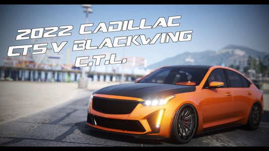 2022 Cadillac CT5-V Blackwing C.T.L., Cadillac V8 Blackwing Engine, Custom Car for FiveM