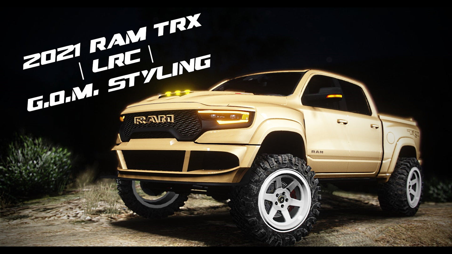 2021 RAM TRX LRC, Dodge Demon Engine, Custom Car for FiveM