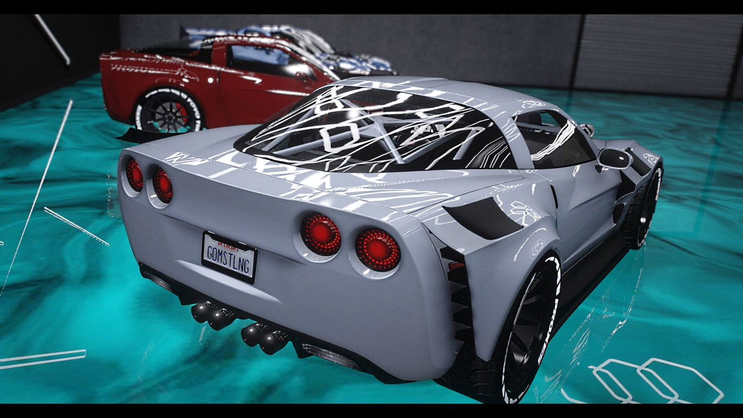 2009 Chevrolet Corvette C6 V.1 G.O.M. Styling - DEVELOPER Z3D