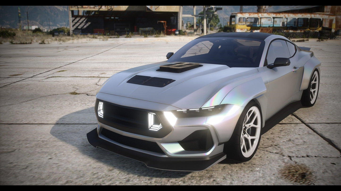 2024 Ford Mustang RTR SPEC 5 + Addon Sound - DEVELOPER Z3D