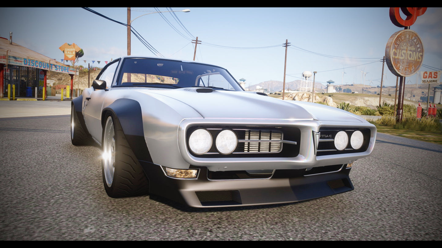 1968 Pontiac Firebird G.O.M. Styling + Addon Sound