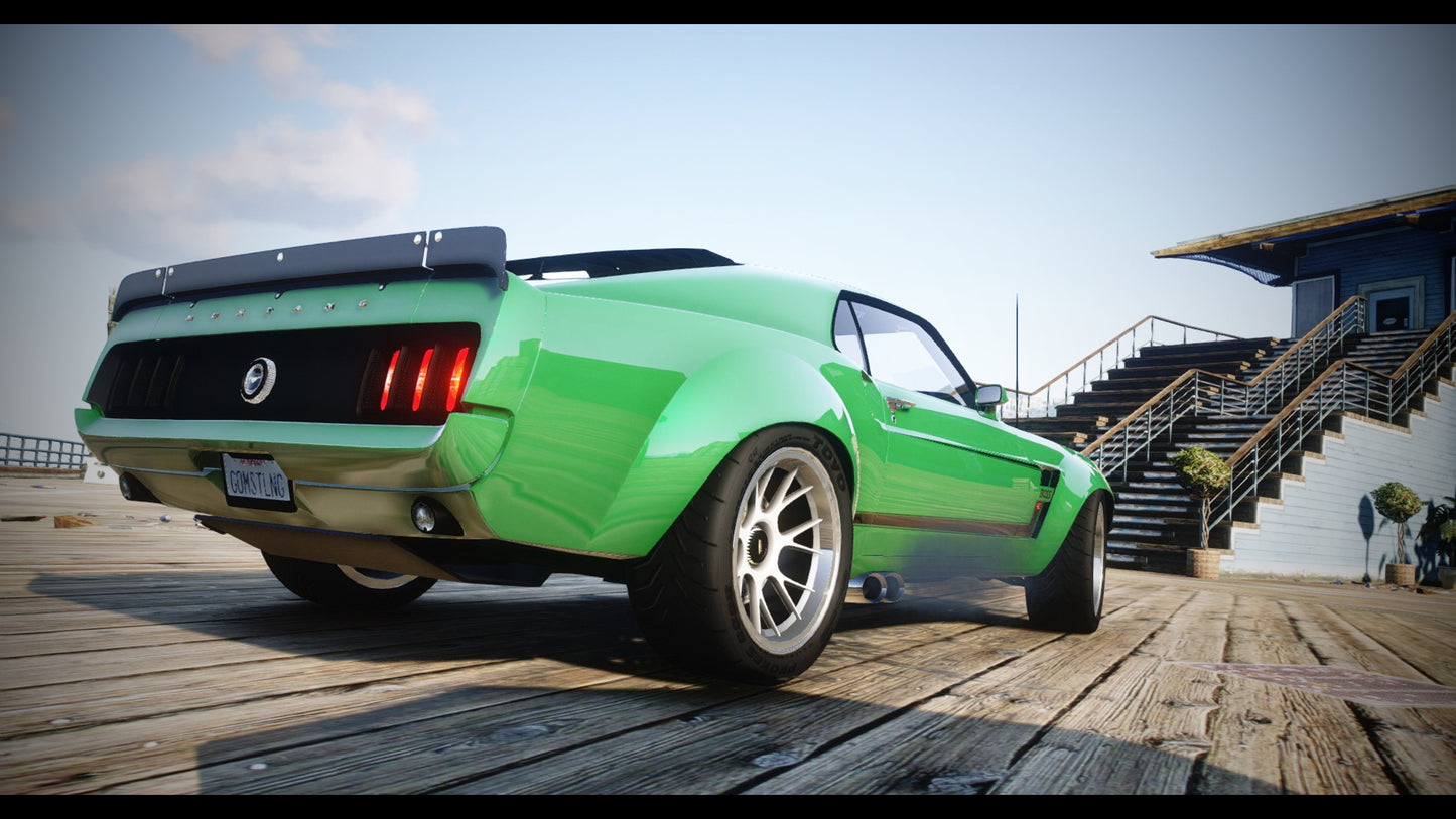 1970 Ford Mustang Boss G.O.M. Styling + Addon Sound