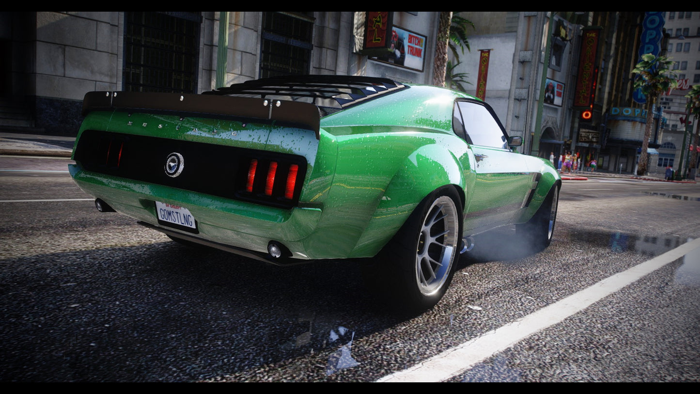 1970 Ford Mustang Boss G.O.M. Styling + Addon Sound