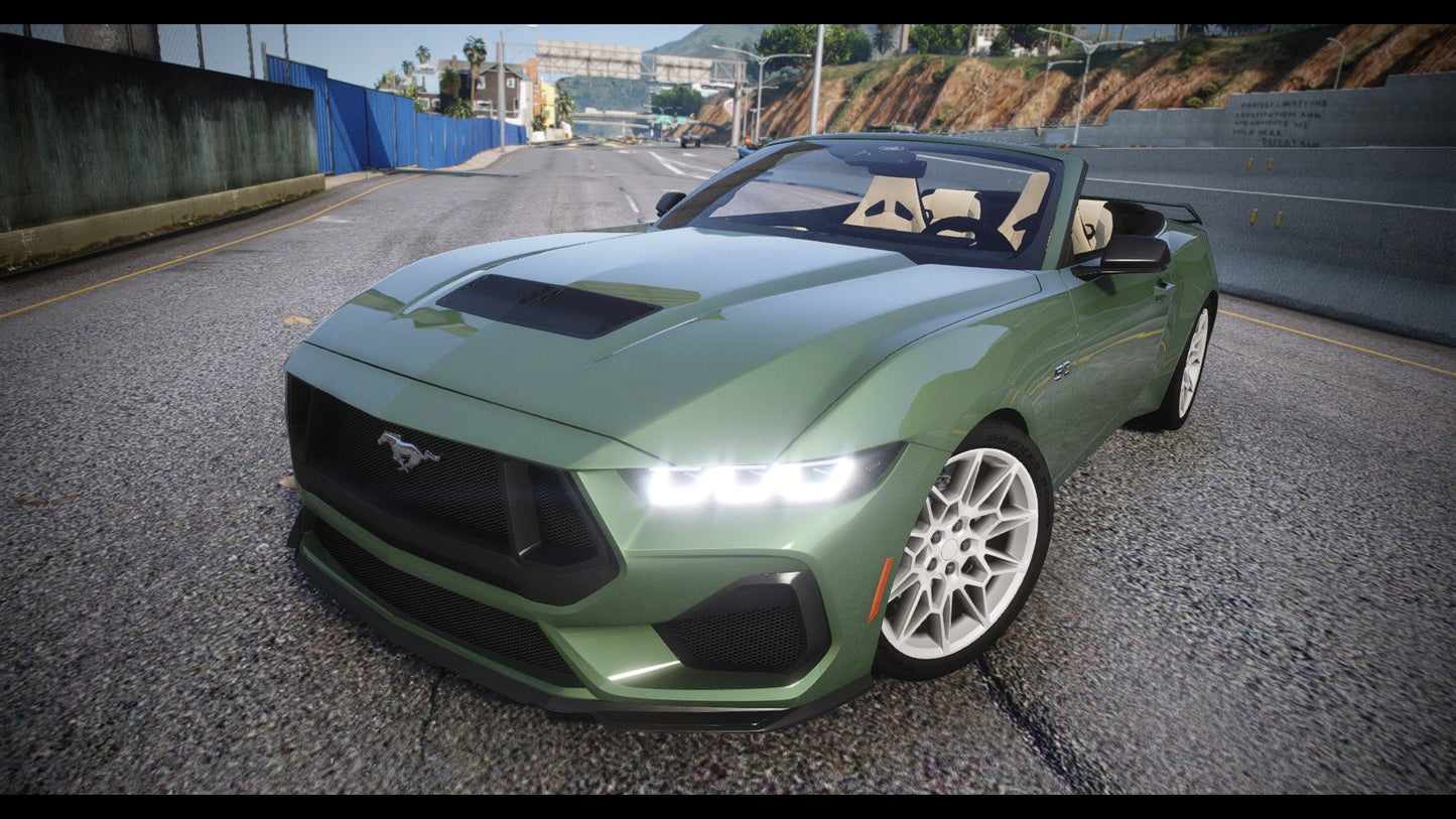 2024 Ford Mustang GT / Ecoboost Convertible - DEVELOPER Z3D