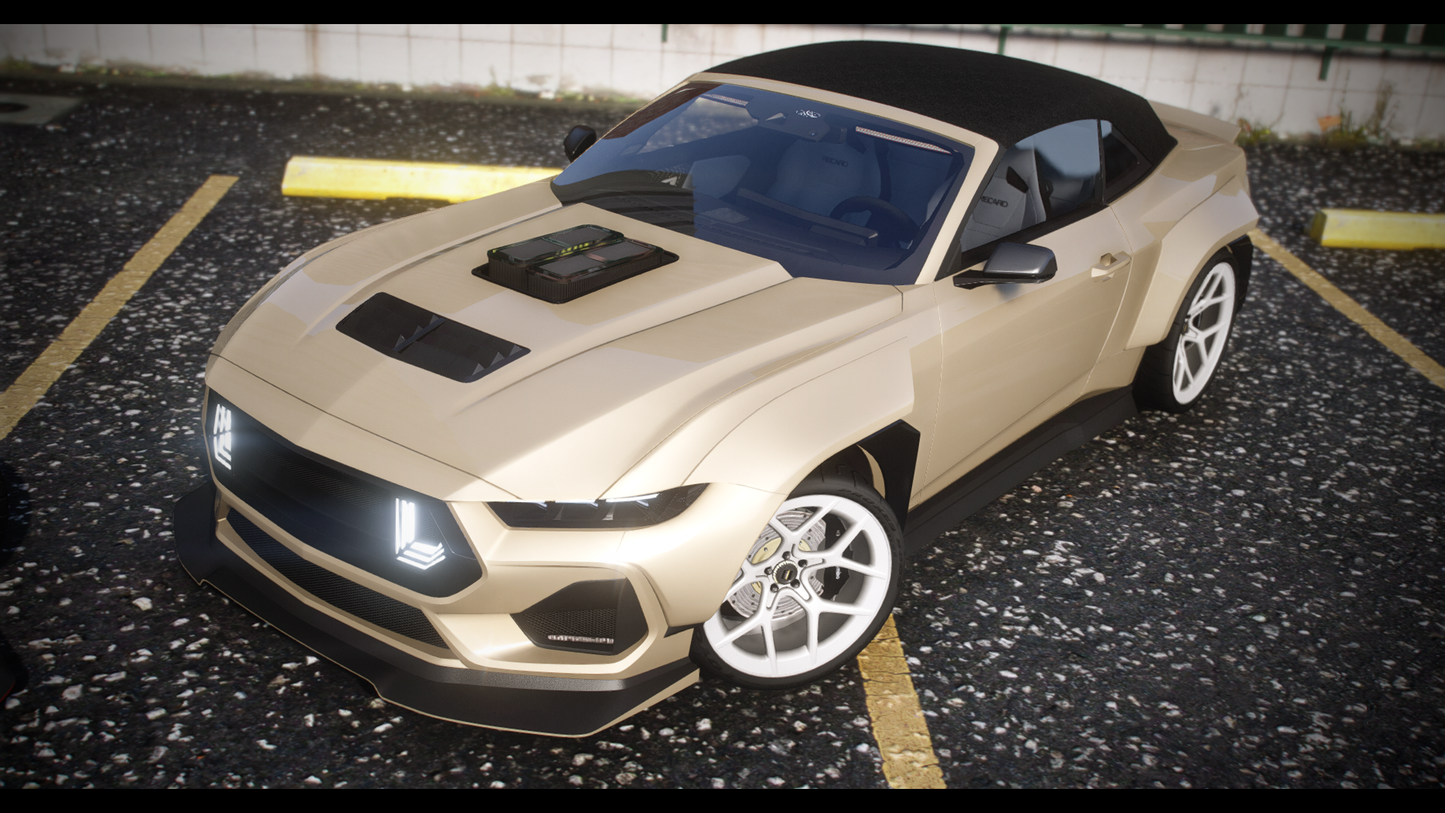 2024 Ford Mustang RTR SPEC 5 Convertible Pack + Addon Sound - DEVELOPER Z3D
