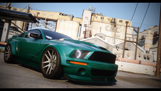 2007 Ford Mustang S197 G.O.M. Styling "Shiro Spec" + Addon Sound