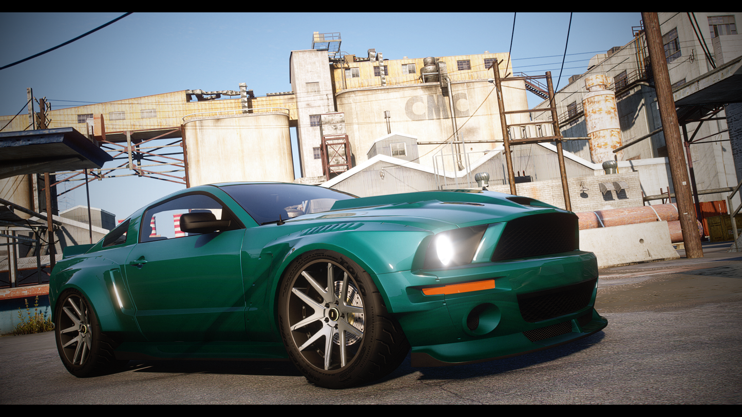 2007 Ford Mustang S197 G.O.M. Styling "Shiro Spec" + Addon Sound