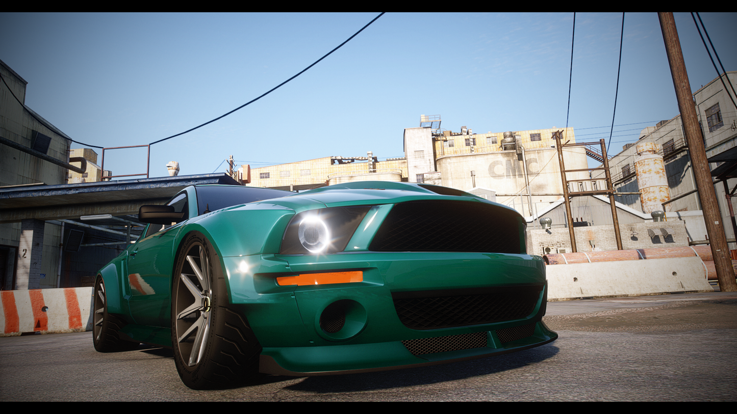 2007 Ford Mustang S197 G.O.M. Styling "Shiro Spec" + Addon Sound