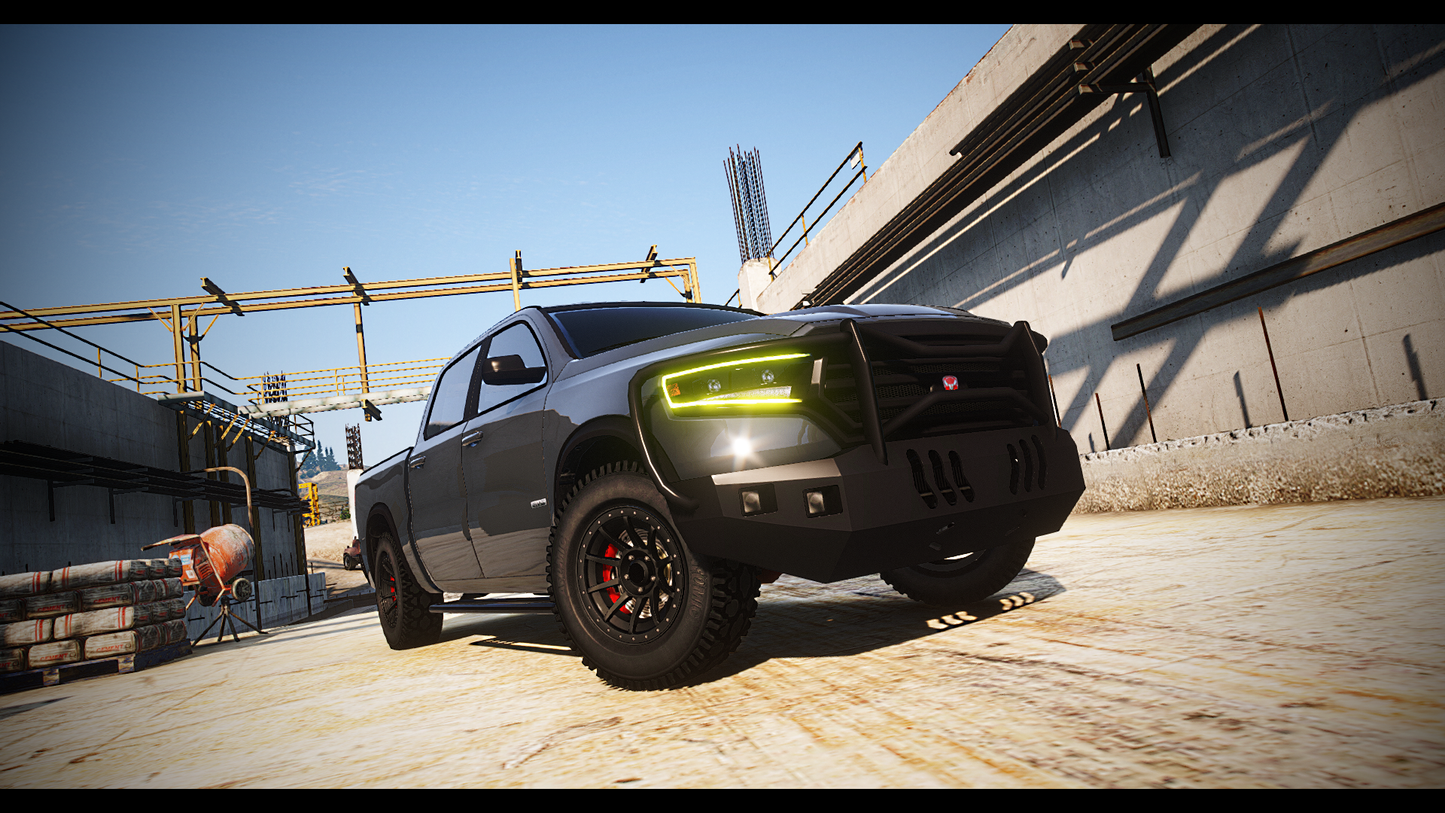 Bravado Bison XL | Addon Sound | 65 Tuning Parts | Livery Map | 6 Seater | Scratch Made