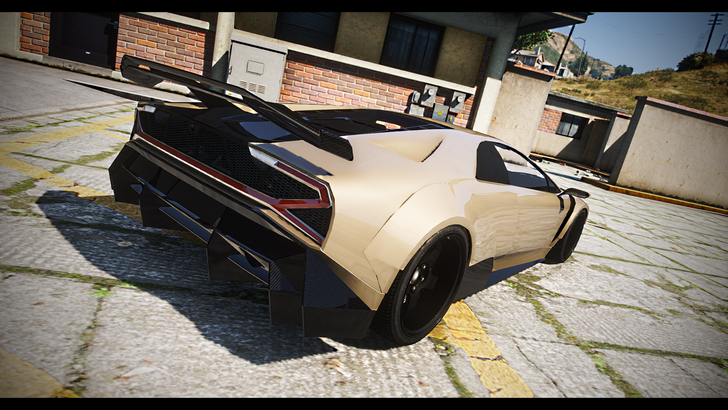 Pegassi Infernus XS CTX | Addon Sound | 40 Tuning Parts | Livery Map | Scratch Made