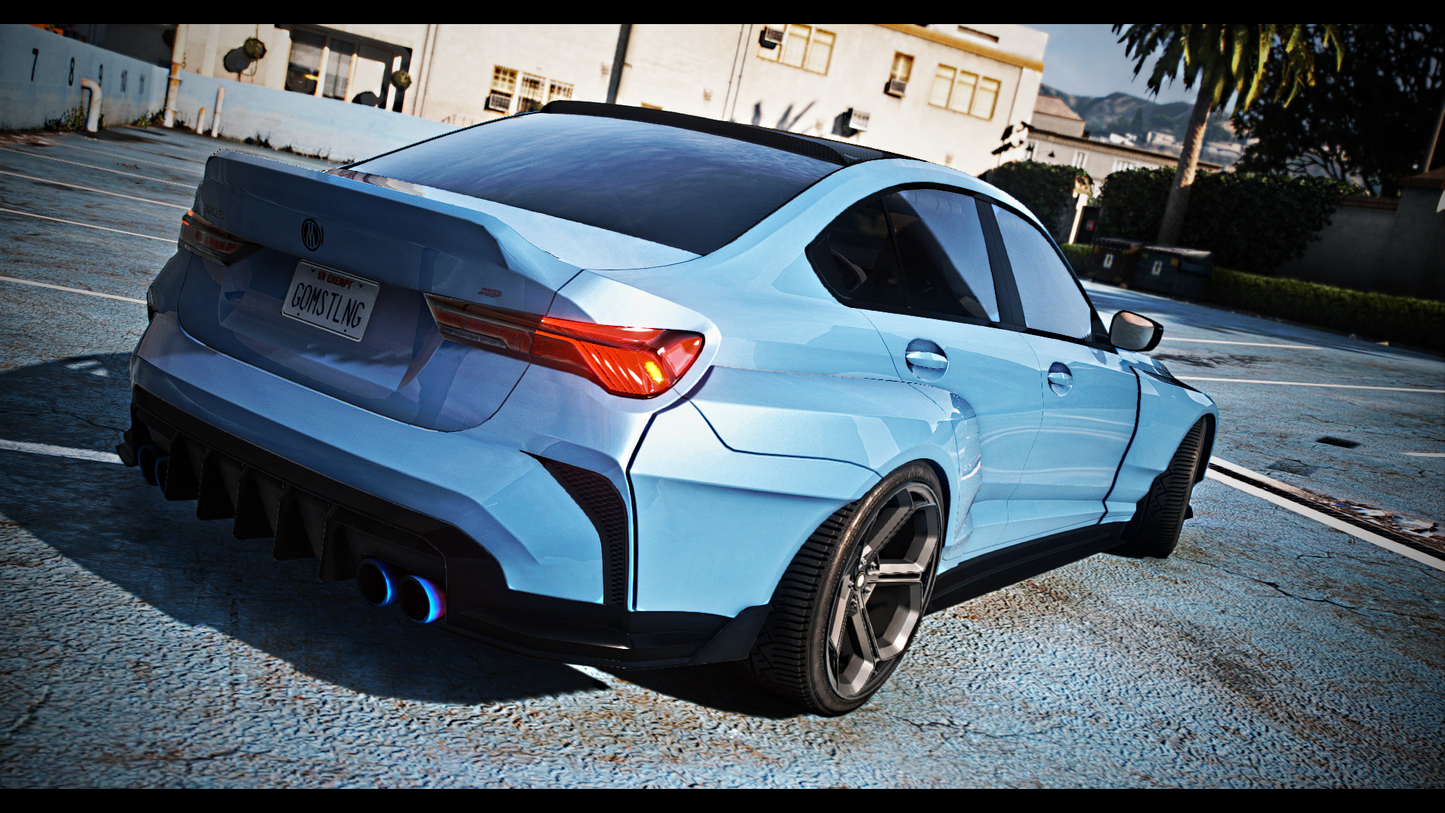 Ubermacht Sentinel GTS RAMPAGE | Addon Sound | 83 Tuning Parts | Liveries | Vanilla Edit