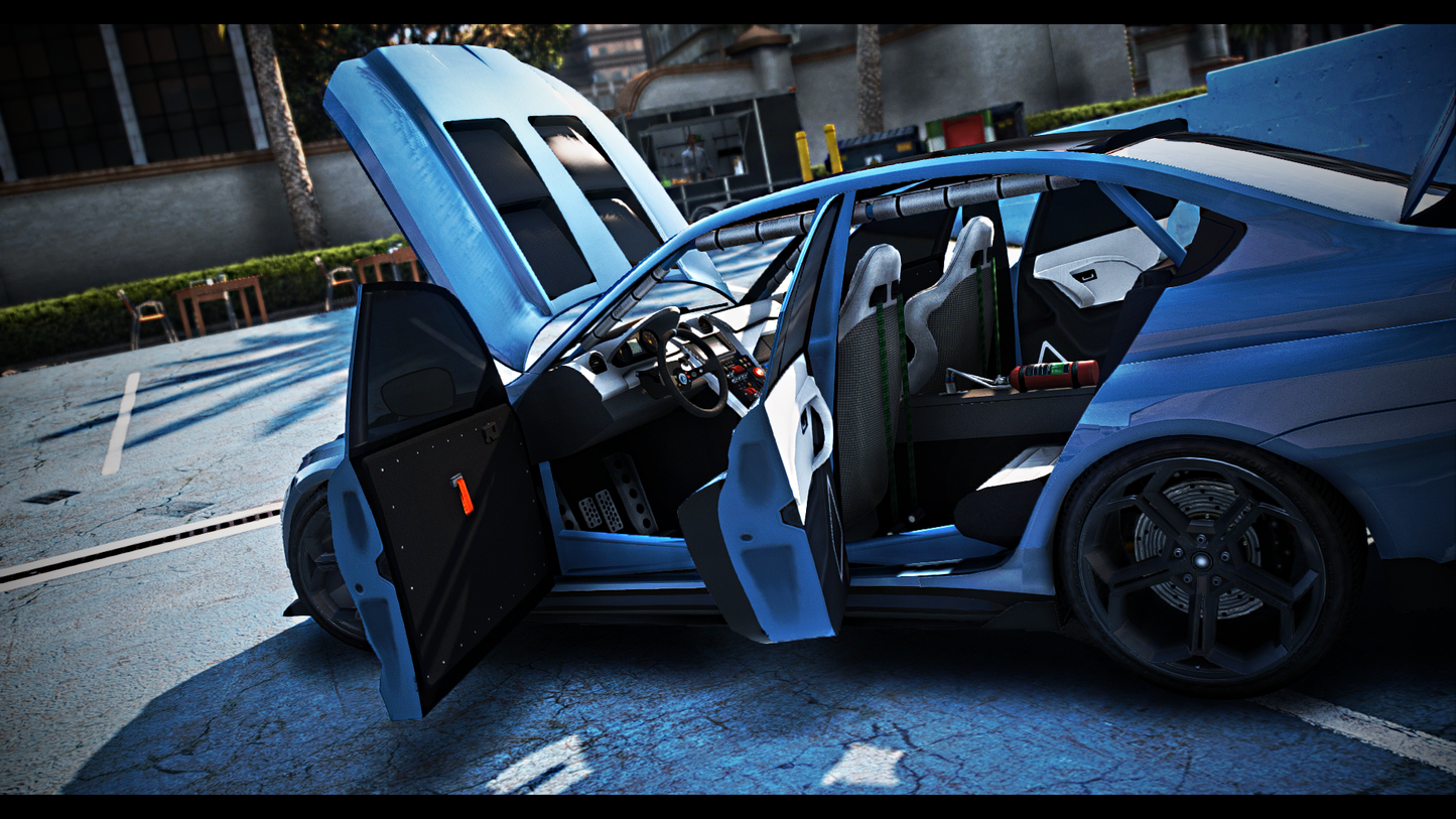 Ubermacht Sentinel GTS RAMPAGE | Addon Sound | 83 Tuning Parts | Liveries | Vanilla Edit