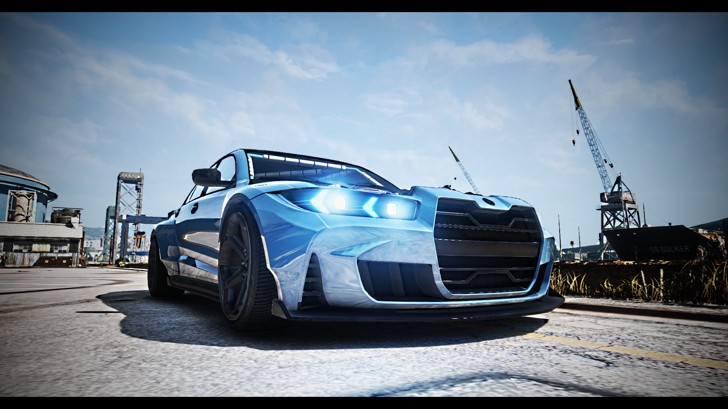 Ubermacht Sentinel GTS RAMPAGE | Addon Sound | 83 Tuning Parts | Liveries | Vanilla Edit