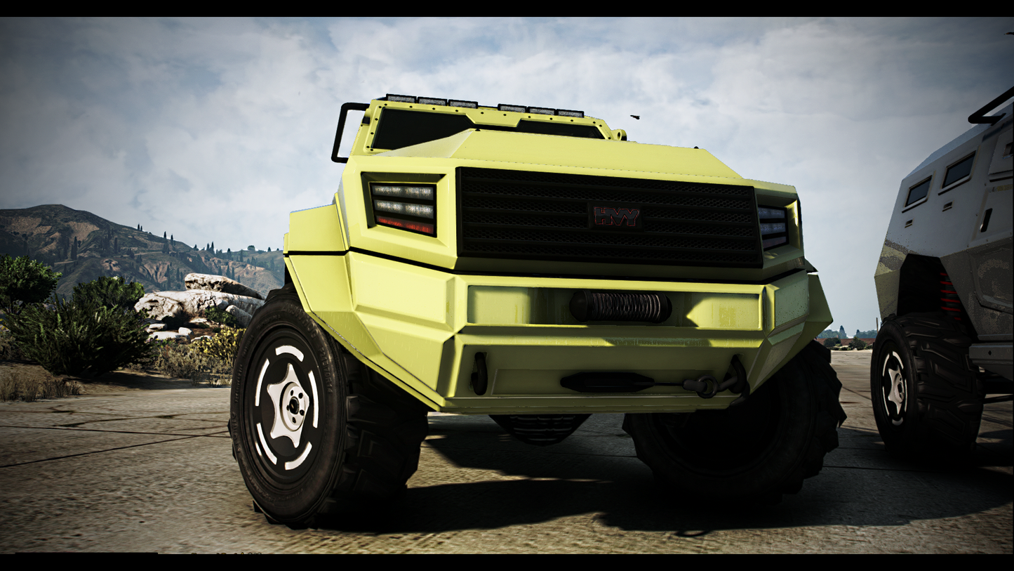 HVY Insurgence Pack | LEO Variant | Addon Sound | 40 Tuning Parts | Liveries | Vanilla Edit