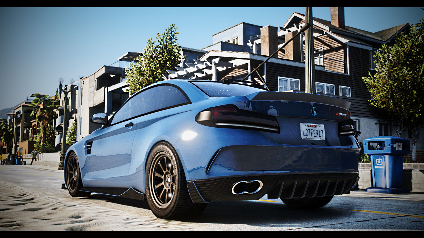 Ubermacht Cypher Street SPEC | Addon Sound | 224 Tuning Parts | Liveries | Vanilla Edit