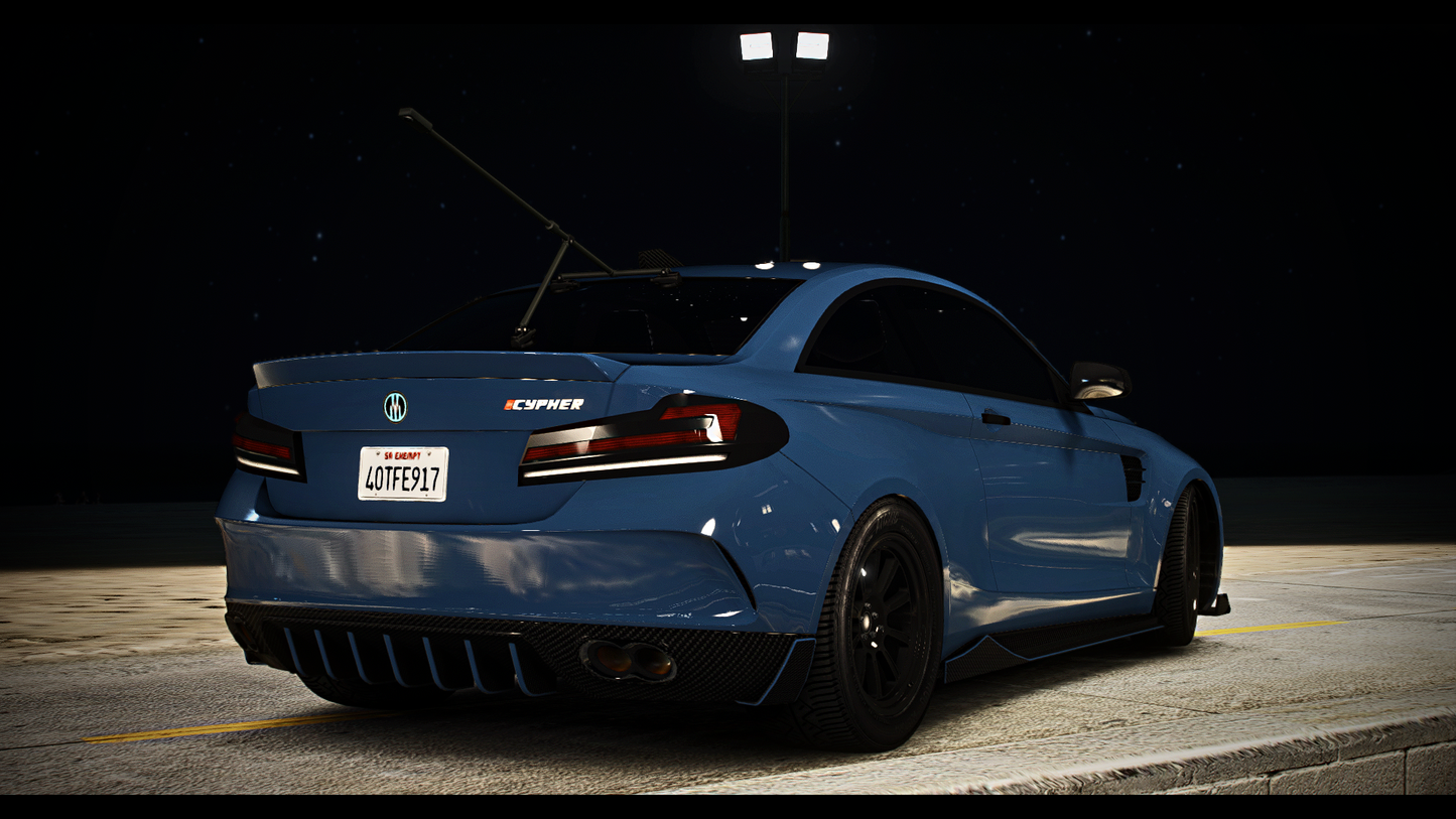 Ubermacht Cypher Street SPEC | Addon Sound | 224 Tuning Parts | Liveries | Vanilla Edit