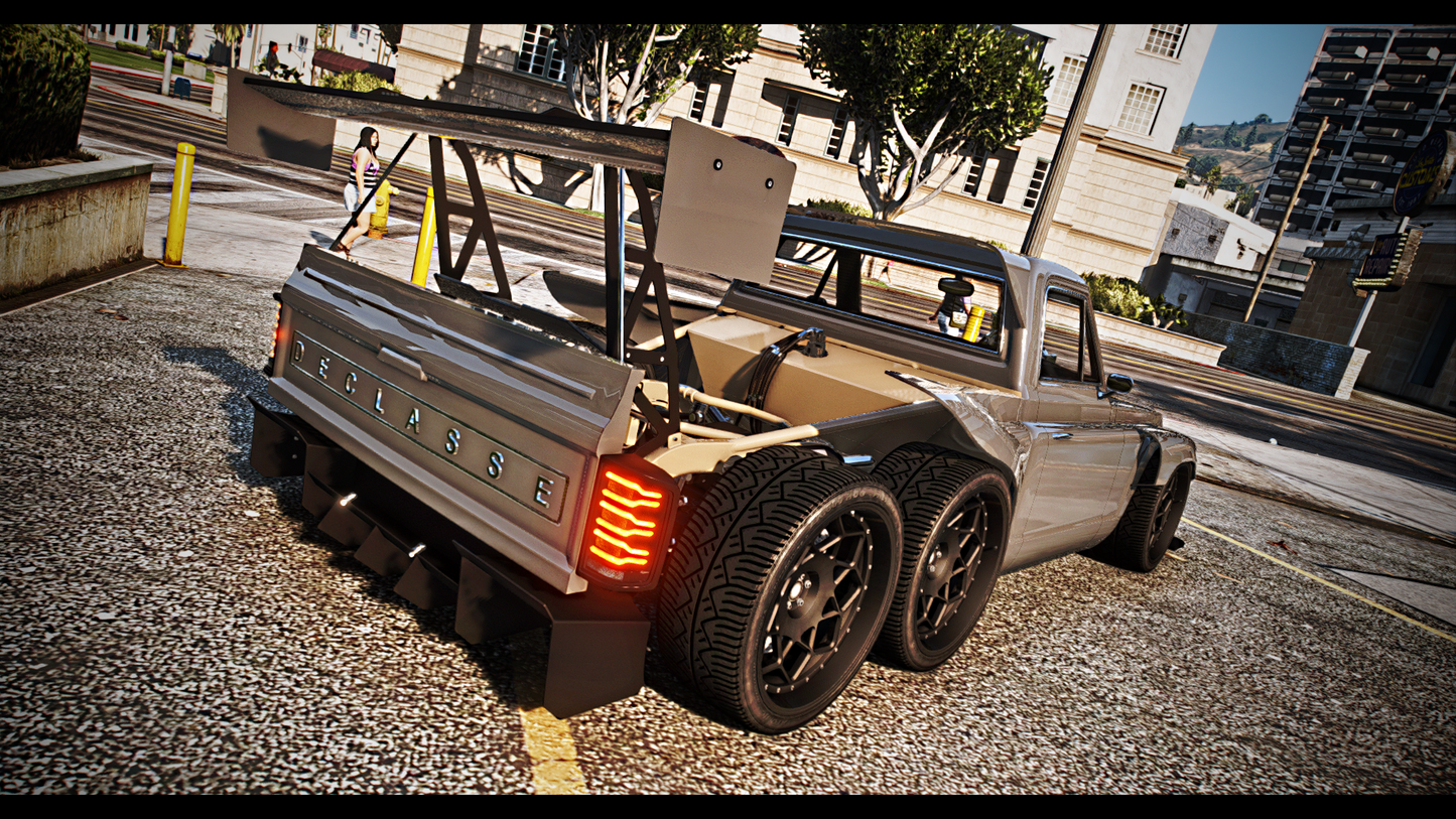 Declasse Yosemite Classic 6X6 SPIRE | Addon Sound | 12 Tuning Parts | Livery Map | Vanilla Edit