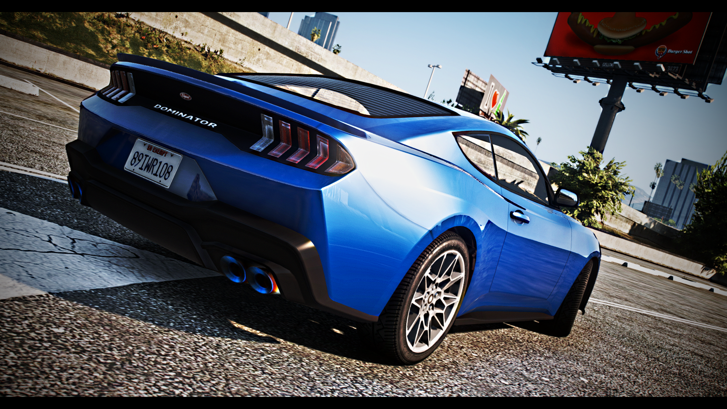 Vapid Dominator GT DCL | Addon Sound | 223 Tuning Parts | Liveries | Scratch Made