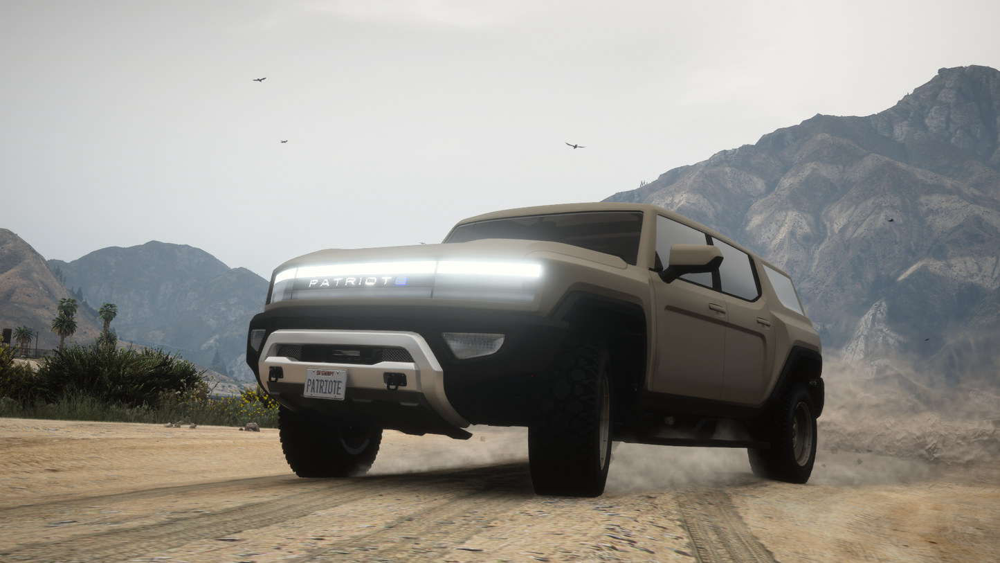Mammoth Patriot-E SUV | 4WS SCRIPT | 9 Tuning Parts | Livery Map | Scratch Made