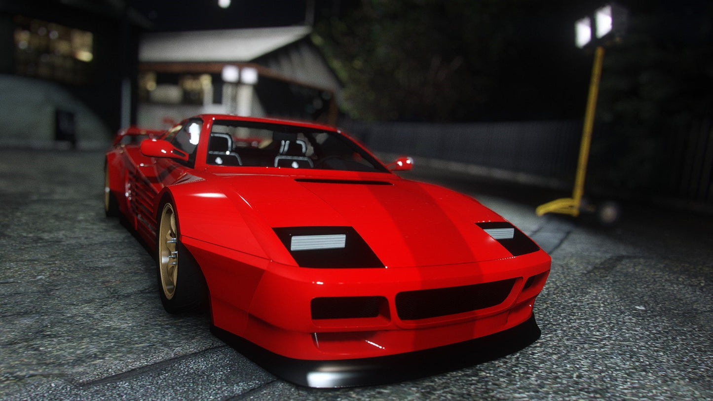 1991 Ferrari Testarossa 512 V.1 G.O.M. Styling - DEVELOPER Z3D