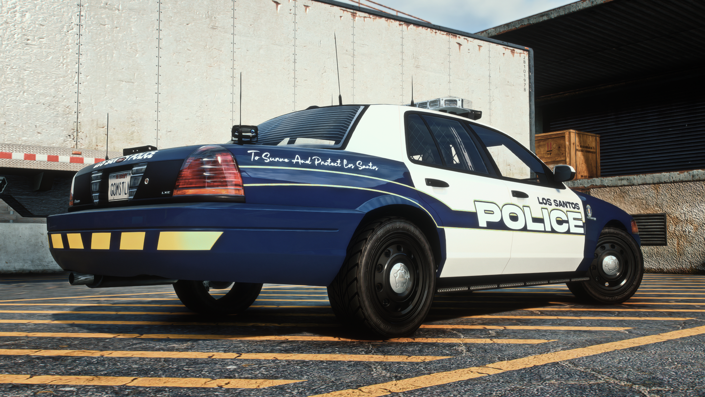 Vapid Stanier LXE Police Interceptor LEO | Addon Sound | 21 Tuning Parts | Liveries | Scratch Made