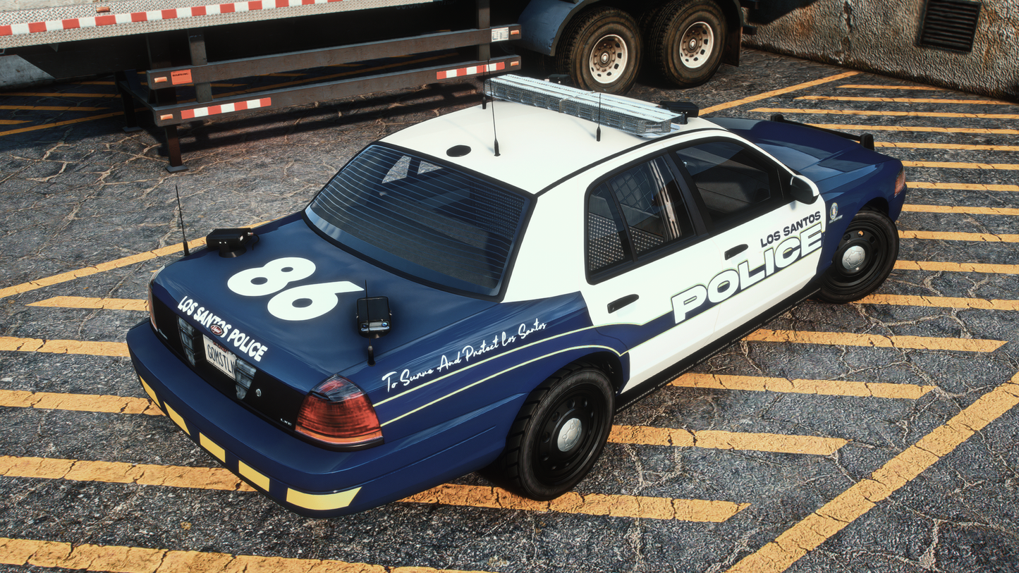 Vapid Stanier LXE Police Interceptor LEO | Addon Sound | 21 Tuning Parts | Liveries | Scratch Made