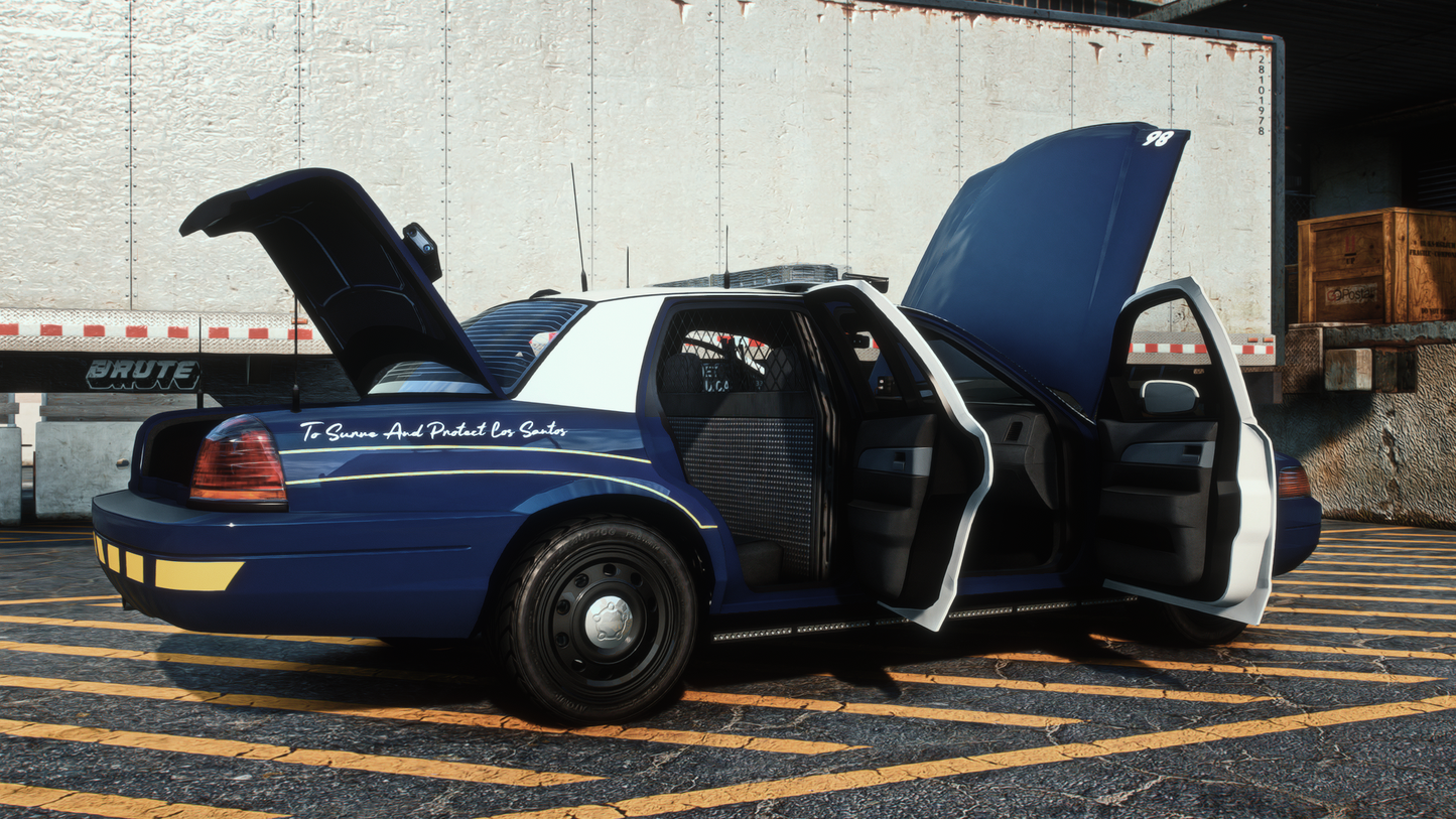 Vapid Stanier LXE Police Interceptor LEO | Addon Sound | 21 Tuning Parts | Liveries | Scratch Made