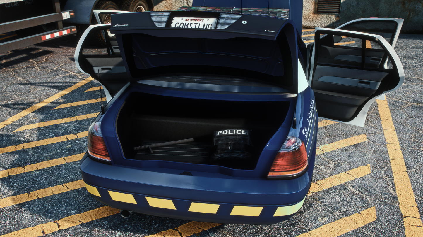 Vapid Stanier LXE Police Interceptor LEO | Addon Sound | 21 Tuning Parts | Liveries | Scratch Made